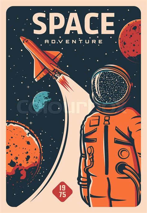 Retro Posters Show Nasas Vision For Our Future On Mars Astronaut