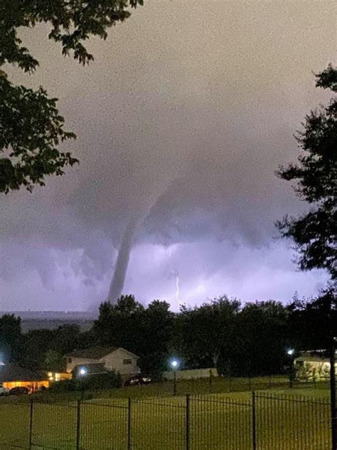 Matts Weather Rapport Dallas Tornado Destructive Storm Odd For