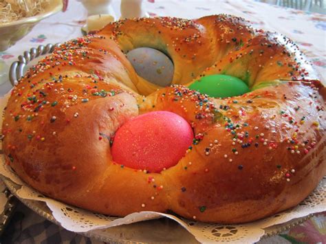 The bread is strongly spiced and rich with anise as a little reminder of winter. The Italian Next Door: Easter Sweet Bread