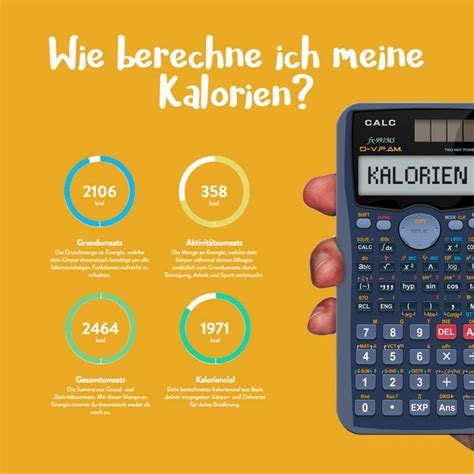 Kalorien berechnen Grundumsatz Gesamtumsatz