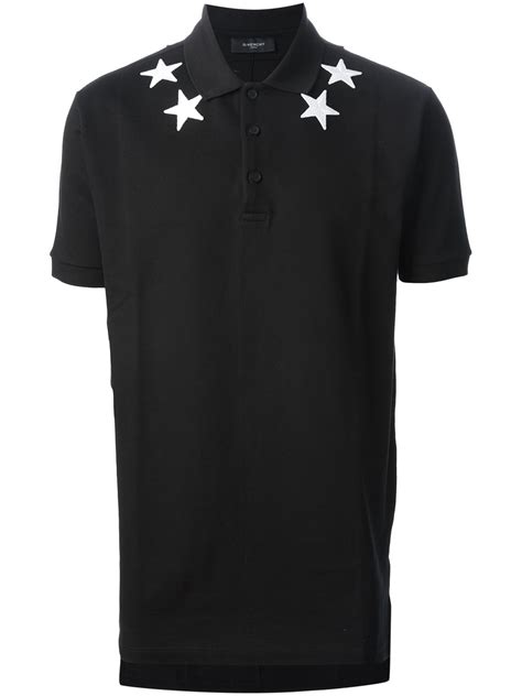 Givenchy Classic Polo Shirt In Black For Men Lyst