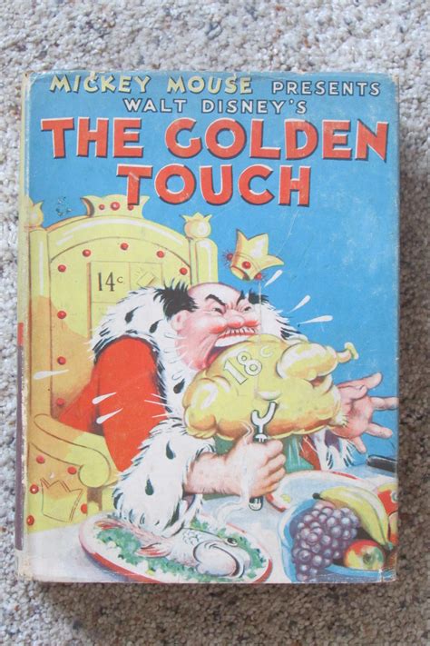 The Golden Touch By Disney Walt Near Fine Hardcover 1937 1st