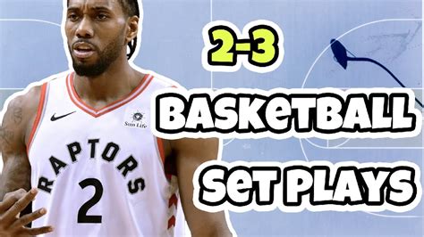2 3 Set Basketball Plays Vs Man To Man Defense Youtube
