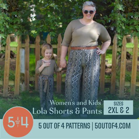 Lola Shorts And Pants Bundle 5 Out Of 4 Patterns