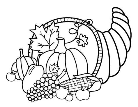 Thanksgiving coloring pages for kids hello and welcome to the festive world of the thanksgiving coloring pages. November Coloring Pages Black And White - Free Printable ...