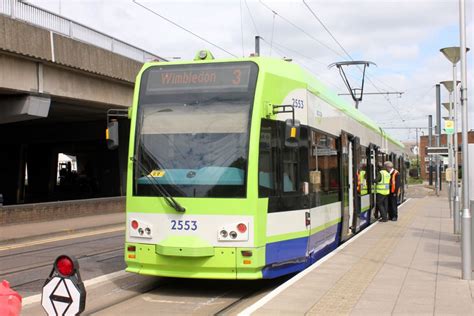 In Pictures London Tramlink 2553 Returns To Service British Trams