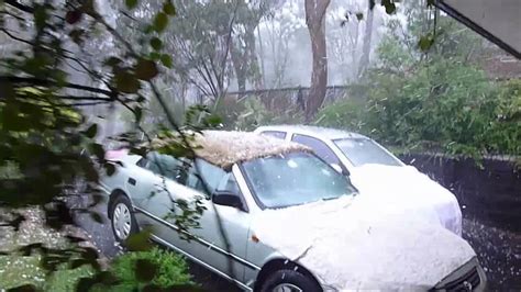 Melbourne Hail Storm On Christmas Day Youtube