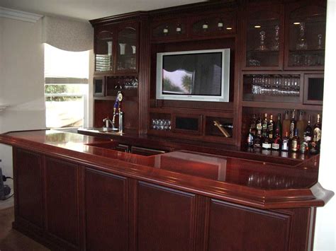 Built In Home Bar Cabinets In Southern California Woodwork Creations