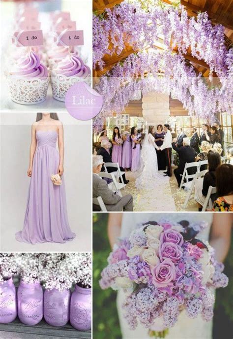 Spring Summer Wedding Ideas 2015 Lilac Bridesmaid Dress