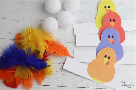 Cute Color Matching Turkey Toddler Craft Hunny Im Home