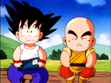 4) gohan and krillin suddenly get 5 times stronger for no reason, and this is alredy after guru unlocked their powers. 悟空と共に勉学の修行中のクリリン : ドラゴンボール 孫悟空の人生まとめ - NAVER まとめ