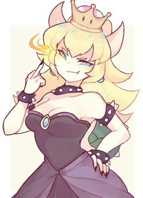 •imagenes De Bowsette• Super Mario Art Character Art Anime