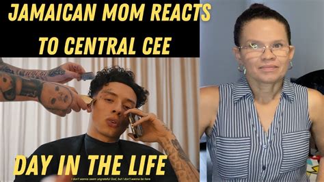 jamaican mom reacts to central cee day in the life [music video] grm daily youtube