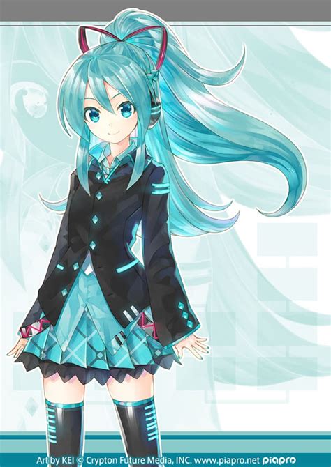 Keis Official Design For Hatsune Miku Chronicle Rvocaloid