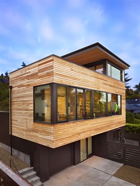 Rancangan Desain Rumah Kayu Modern Minimalis yang Hemat Biaya