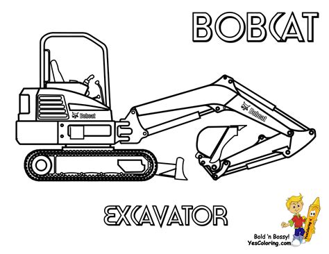 inspired picture  excavator coloring page entitlementtrapcom