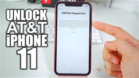 How To Unlock Iphone 11 From Atandt To Any Carrier Youtube
