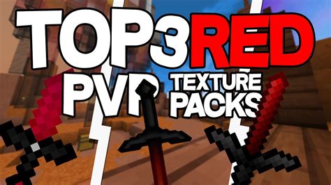 Top 3 Red Pvp Texture Packs Youtube