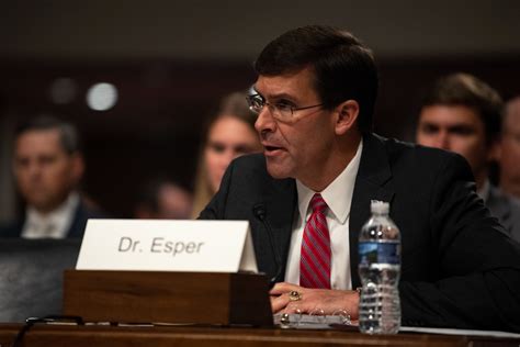 Esper Becomes 27th Defense Secretary Us Department Of Defense