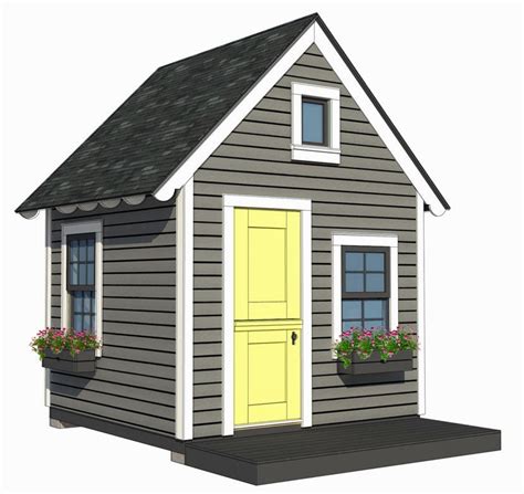 8'x8' Playhouse with Loft Plans