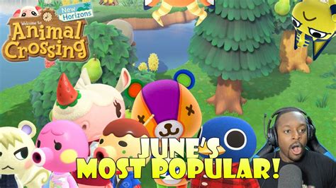 Hunting All Of Junes Most Popular Villagers Animal Crossing New