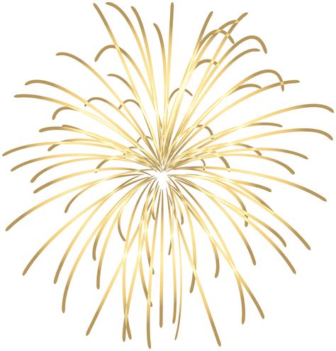 Gold Clipart Firework Gold Firework Transparent Free For Download On