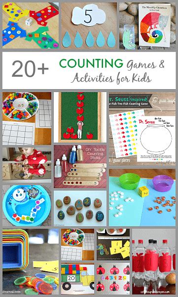 20 Counting Games And Activities For Kids Kids Preschool Learning