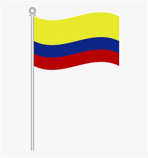 Flag Of Vector Graphics Bandera De Colombia Dibujo 500x796 PNG