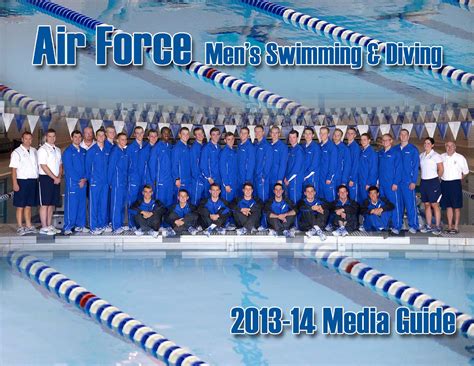 Air Force Mens Swimming And Diving 2013 14 Media Guide By Nick Arseniak
