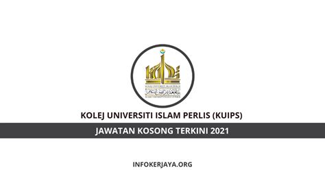 Portal pekerjaan kerja kosong ingin berkongsi dengan anda maklumat jawatan. Jawatan Kosong Kolej Universiti Islam Perlis (KUIPs ...