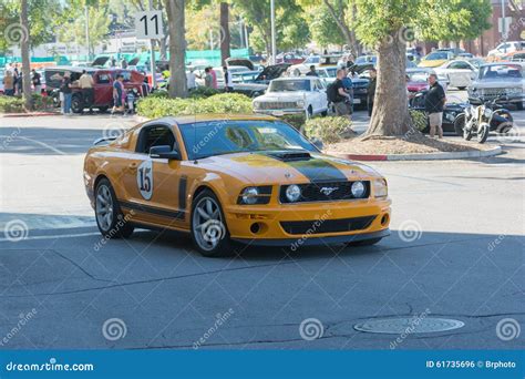 Ford Mustang On Display Editorial Photo Image Of Industry 61735696