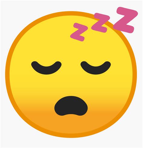 Sleeping Clipart Sleep Emoji Transparent Background Sleeping Emoji