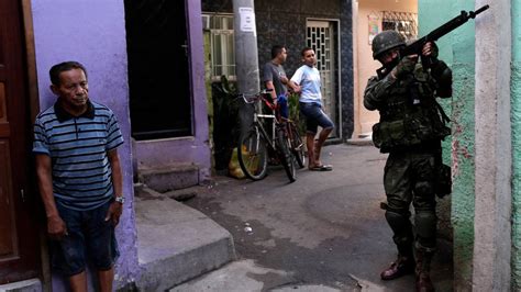 Brazil Sends In Armed Forces To Assist In Policing Poor Area The New