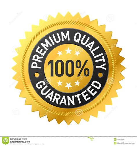 Premium quality label stock vector. Illustration of good - 23847469