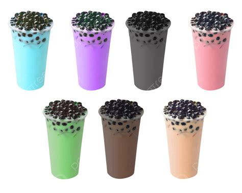 Variant Milk Boba Drink Ice Ice Milk Boba Drink Boba Png Transparent