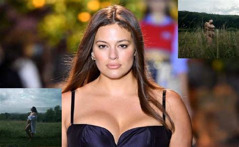 pregnant ashley graham s naked photoshoot in the field captioned ‘earth mother vibes on