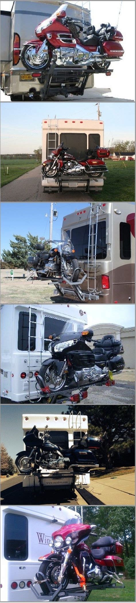 5th Wheel Motorcycle Carrier Lift Hydralift Motorcycle Lifts