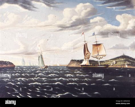 Staten Island Y Narrows Thomas Chambers Estadounidense 1808 Muerto