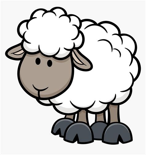 Sheep Animals Cartoon Illustration Download Hq Png Cartoon Sheep Png