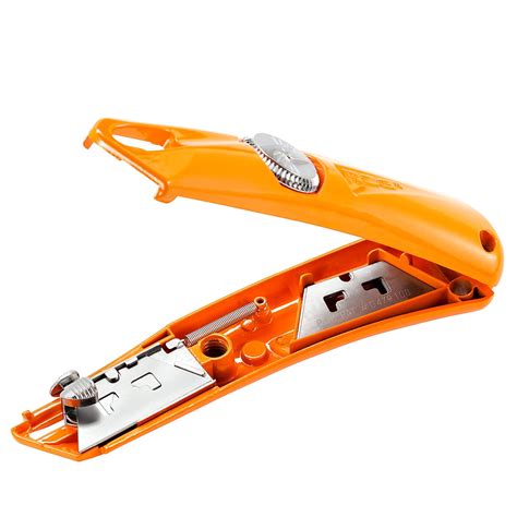 Rz3 Metal 3 Button Self Retracting Utility Knife Srv Damage Preventions