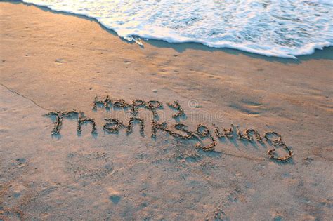 Over 6,898 beach service pictures to choose from, with no signup needed. Happy Thanksgiving in sand stock image. Image of coastal ...