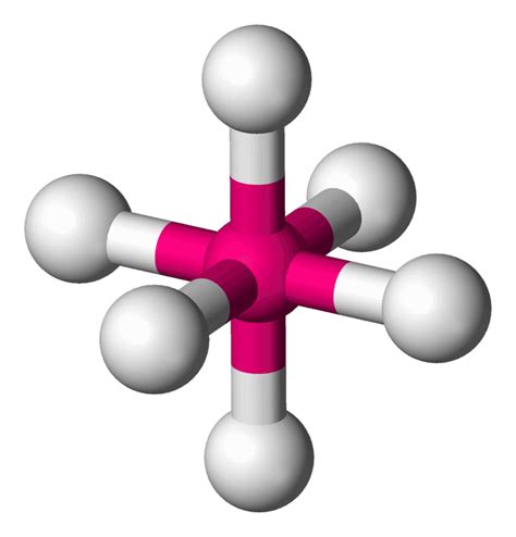 Géométrie Moléculaire Octaédrique Wikiwand
