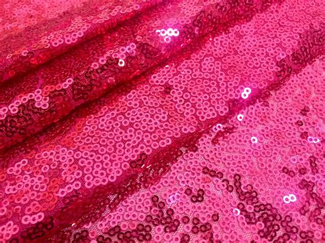 3mm Mini Sequins Fabric Material 1 Way Stretch 130cm Or 51 Wide