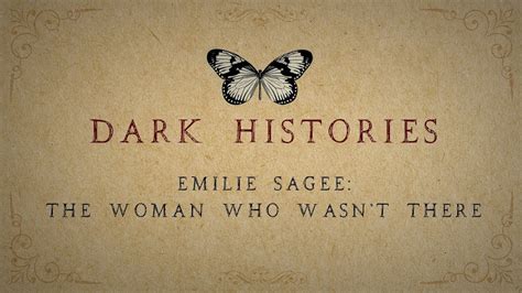 Emilie Sagee The Woman Who Wasnt There Youtube