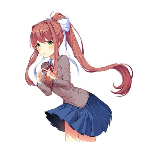 I Made A Monika Pose Like Sayori Ddlc