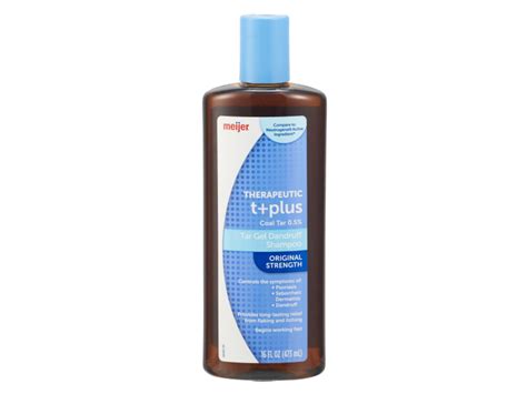 Meijer Therapeutic Tplus Gel Coal Tar Anti Dandruff Shampoo 16 Fl Oz