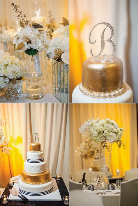 Maybe you would like to learn more about one of these? Black and White Glamorous Wedding with a Dash of Gold ...