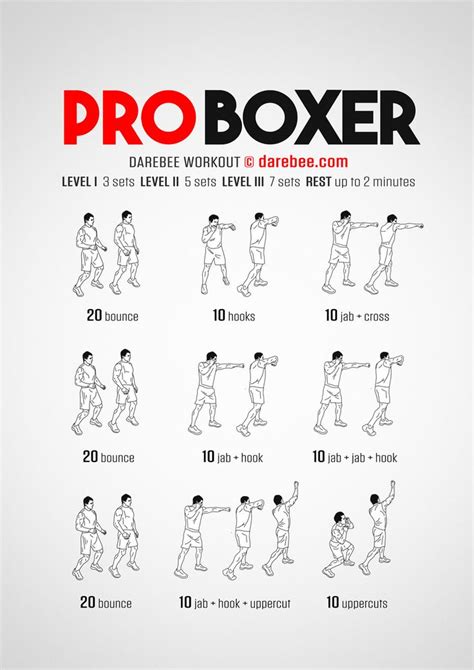 Pro Boxer Workout Boxer Workout Boxing Workout Boxing Workout Routine