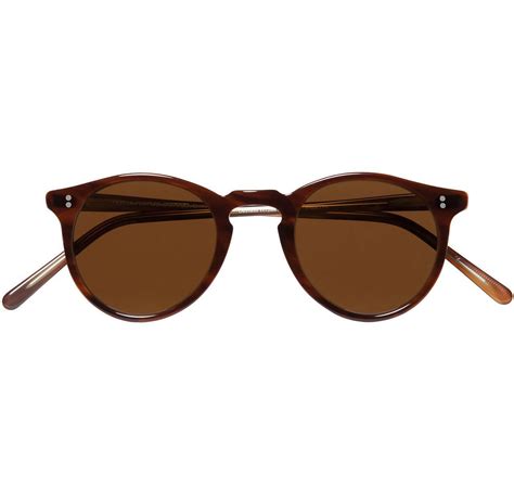 Oliver Peoples Omalley Sun Brown Tortoise Cream With Super Brown Polar