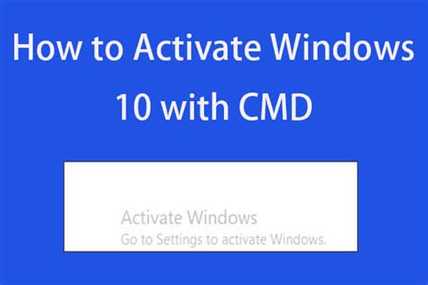 Cmd Code To Activate Windows 10 Downtownvsa